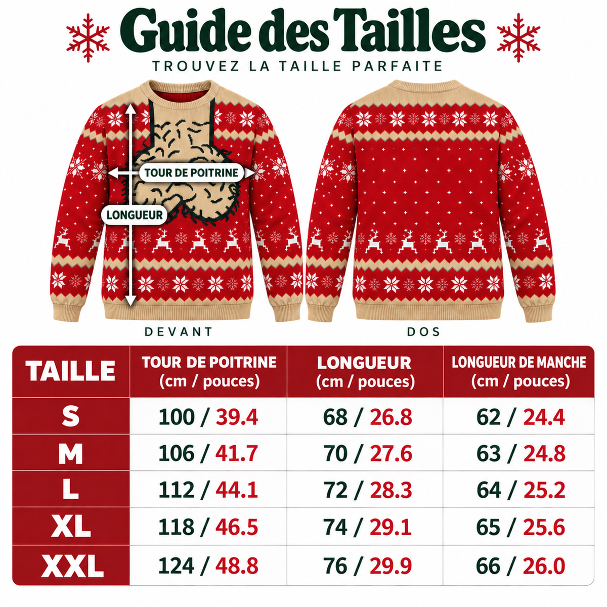 Pull De Noël Rigolo